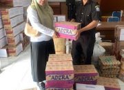 Wujud Kepedulian, SDN 4 Kalenrunge Bantu Korban Kebakaran Desa Sorawako