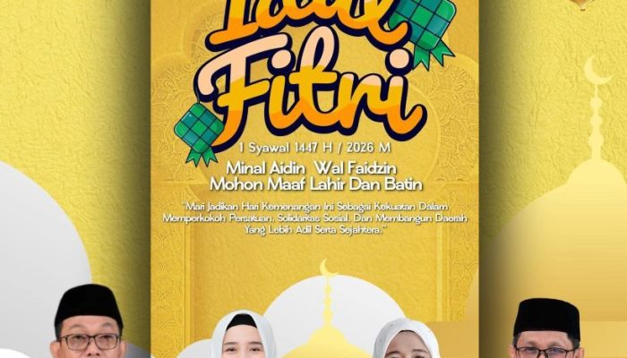 Pemkab Soppeng Sampaikan Ucapan Idul Fitri 1447 H, Ajak Masyarakat Perkuat Persatuan dan Solidaritas