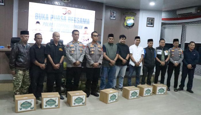 AKBP Aditya Apresiasi Peran Jurnalis, Polres Gelar Buka Puasa Bersama di Aula Tantya Sudhijarati
