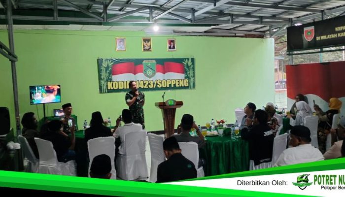 Kodim 1423/Soppeng Gelar Buka Puasa Bersama Insan Pers, Perkuat Sinergi untuk Kondusivitas Daerah