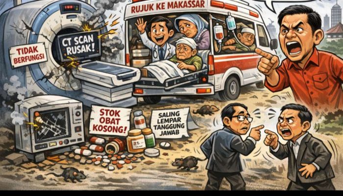 CT scan Rumkit Latemmamala Rusak. Puluhan Pasien Di Rujuk Ke Makassar