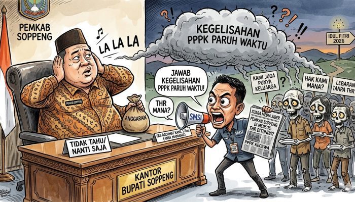 Di Antara Pengabdian dan Kepastian. SMSI Soppeng Minta Pemerintah Menjawab Kegelisahan PPPK Paruh Waktu