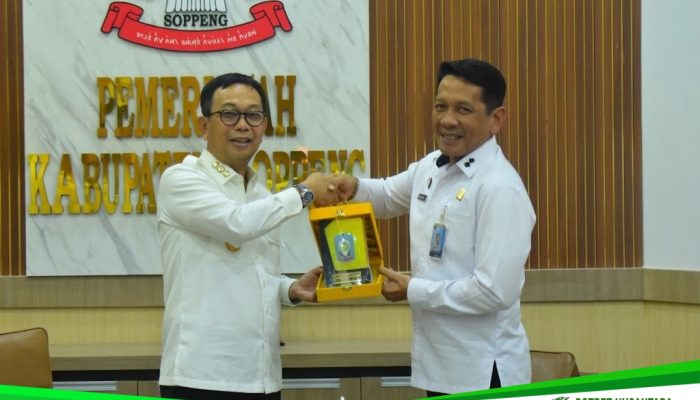 Perkuat Sinergi Hukum Daerah, Bupati Soppeng Terima Kunjungan Kanwil Kemenkum Sulsel