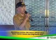 DPKHP Soppeng Gelar Vaksinasi Hewan Gratis dan Tebar 30 Ribu Benih Ikan di HUT Soppeng ke-765