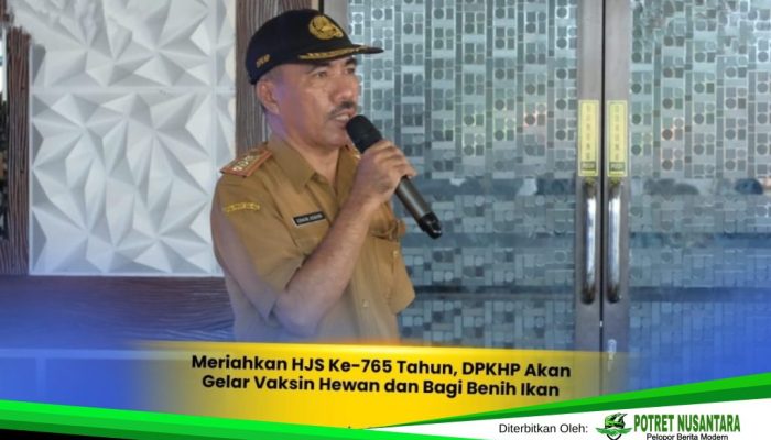 DPKHP Soppeng Gelar Vaksinasi Hewan Gratis dan Tebar 30 Ribu Benih Ikan di HUT Soppeng ke-765