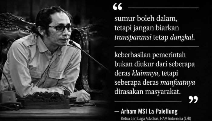 Jangan Hanya Menggali Tanah, Gali Juga Transparansi: Catatan untuk Bupati Suwardi Haseng