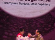 Hashim Djojohadikusumo Lantik Pengurus Srikandi Jaga Desa se-Indonesia, ABPEDNAS dan SMSI Kerja Sama Dukung Program Jaga Desa.