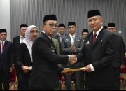 Bupati Soppeng Lantik Pejabat Sekda Drs. H. Andi Khaerudin,Msi