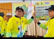 Bupati Soppeng Lepas 149 Atlet PGRI ke Porsenijar Sulsel 2026